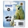 ORIGINAL EPSON T2611 Noire PHOTO - Ours Polaire - 4.7ml - 200 pages