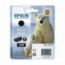 ORIGINAL EPSON T2621 XL Noire - Ours Polaire - 12.1ml - 500 pages