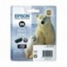 ORIGINAL EPSON T2631 XL Noire PHOTO - Ours Polaire - 8.7ml - 400 pages