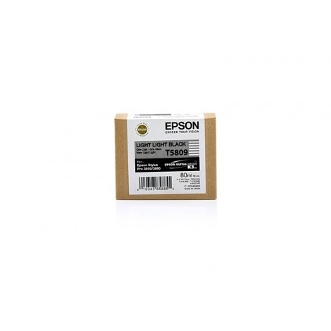 ORIGINAL EPSON T5809 (C13T580900) Gris Clair