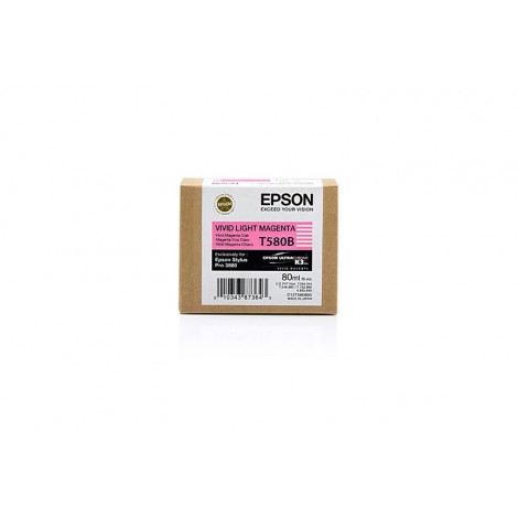 ORIGINAL EPSON T580B (C13T580B00) Magenta (Clair, Vivid)