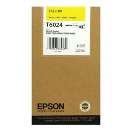 ORIGINAL EPSON T6024 (C13T602400) Jaune