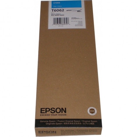 ORIGINAL EPSON T6062 (C13T606200) Cyan