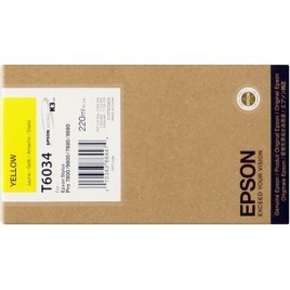 ORIGINAL EPSON T6034 Jaune