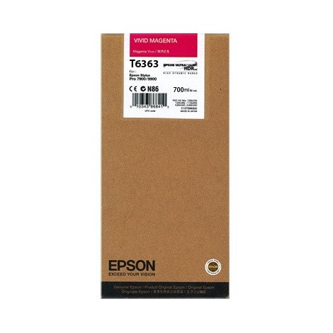 ORIGINAL EPSON T6363 Magenta