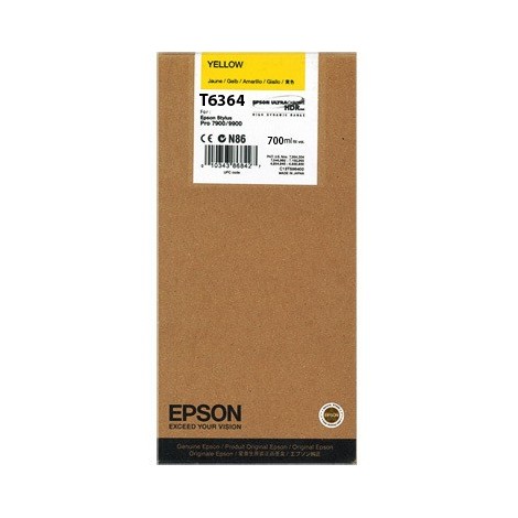 ORIGINAL EPSON T6364 Jaune