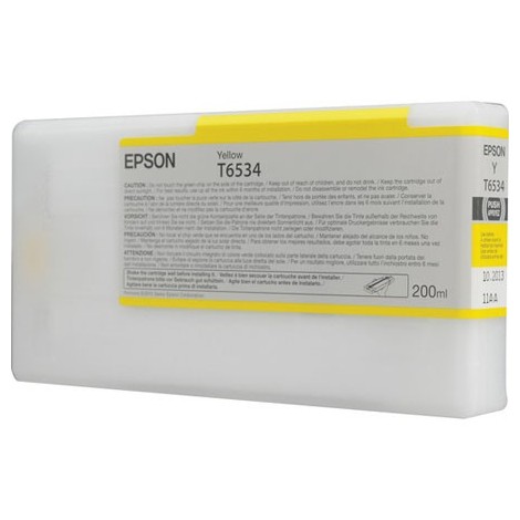 ORIGINAL EPSON T6534 (C13T653400) Jaune