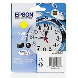 ORIGINAL EPSON T2704 Jaune - Réveil - 3.6ml - 300 pages