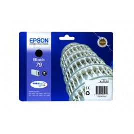 ORIGINAL EPSON T7911 Noir - Tour de Pise - 14.4ml - 900 pages