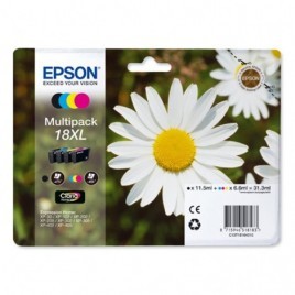 ORIGINAL EPSON T1816 Multipack XL - Marguerite Paquerette - 1x 11.5ml + 3x 6.6ml - 470 + 3x 450 pages