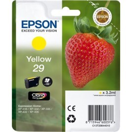 ORIGINAL EPSON T2984 Jaune - Fraise - 3.2ml - 180 pages