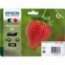 ORIGINAL EPSON T2986 Multipack - Fraise - 1x 5.3ml + 3x 3.2ml - 175 + 3x 180 pages