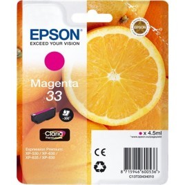 ORIGINAL EPSON T3343 Magenta - Orange - 4.5ml - 300 pages