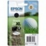 ORIGINAL EPSON T3471 XL Noire - Balle de Golf - 16.3ml - 1.100 pages