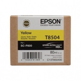 ORIGINAL EPSON T8504 Jaune