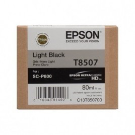 ORIGINAL EPSON T8507 Noir clair