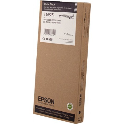 ORIGINAL EPSON T6925 Noir Mat 110ml