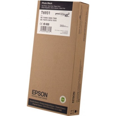 ORIGINAL EPSON T6931 Noire 350ml