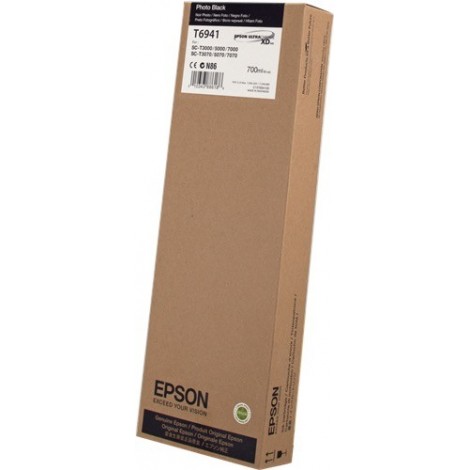 ORIGINAL EPSON T6941 Noire 700ml