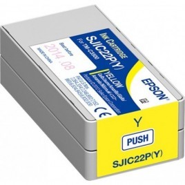 ORIGINAL EPSON SJIC22P / Y (C33S020604) Jaune