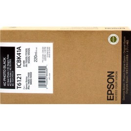 ORIGINAL Epson Cartouche d'encre noir(photo) C13T612100 T6121 220ml