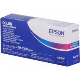 ORIGINAL Epson Cartouche d'encre couleur C33S020410 SJIC9P 4 couleurs