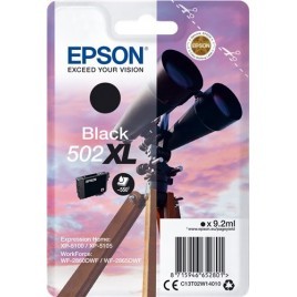 ORIGINAL EPSON 502XL Noire - T02W14 - C13T02W14010 - Jumelles - 9.2ml - 550 pages