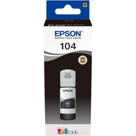 ORIGINAL EPSON 104 Noir - C13T00P140 - 65ml - 4 500 pages