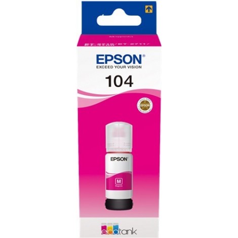 ORIGINAL EPSON 104 Magenta - C13T00P340 - 65ml - 7 500 pages