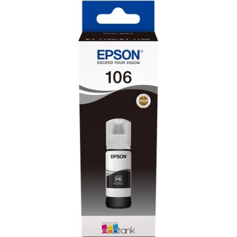 ORIGINAL EPSON 106 Noir - C13T00R140 - 70ml - 5 000 pages