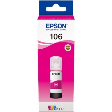 ORIGINAL EPSON 106 Magenta - C13T00R340 - 70ml - 5 000 pages