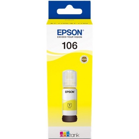 ORIGINAL EPSON 106 Jaune - C13T00R440 - 70ml - 5 000 pages