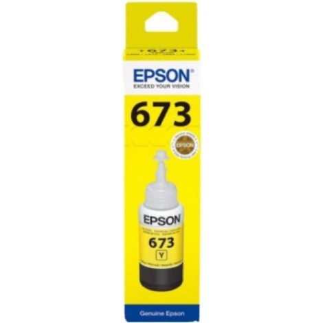 ORIGINAL EPSON 673 Jaune - T6734 - C13T67344A - 70ml