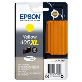 ORIGINAL EPSON 405 XL Jaune - T05H4 - Valise - 14.7ml - 1100 pages