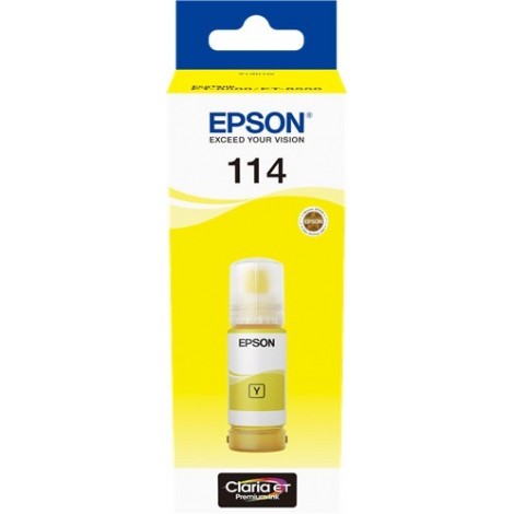 ORIGINAL EPSON 114 Jaune - C13T07A440 - 70ml