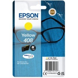 ORIGINAL EPSON 408 Jaune - T09J4 - Lunettes - 14.7ml - 1100 pages