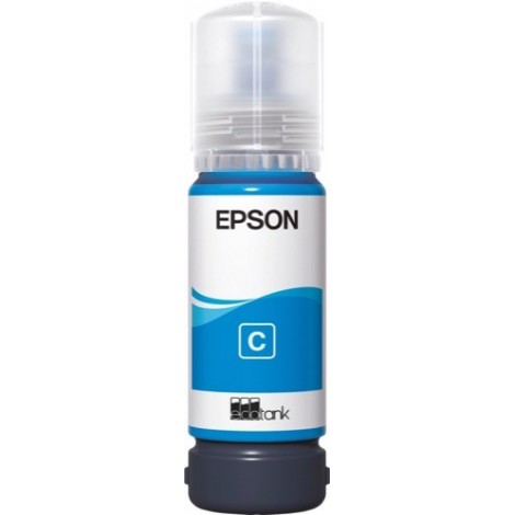 Original EPSON 107 Cyan Clair - C13T09B540 - 70ml - Recharge Encre EcoTank