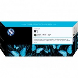 ORIGINAL HP 91 Noir Mat C9464A