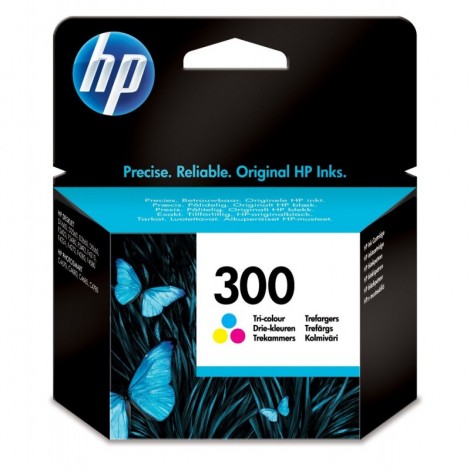 ORIGINAL HP 300 Couleurs CC643EE - 4ml - 165 pages