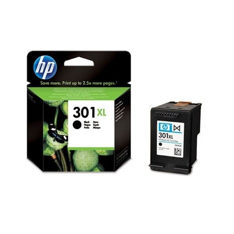 ORIGINAL HP 301 XL Noir CH563EE - 8ml - 480 pages