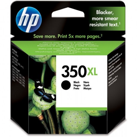 ORIGINAL HP 350 XL Noir CB336EE - 25ml - 1.000 pages