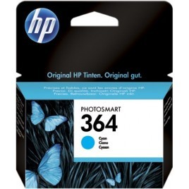 ORIGINAL HP 364 Cyan CB318EE - 3ml  - 300 pages