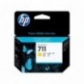 ORIGINAL HP 711 Jaune CZ132A - 29ml