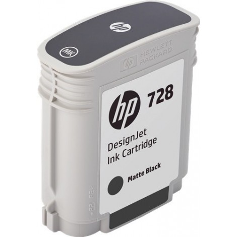 ORIGINAL HP 728 Noir Mat F9J64A