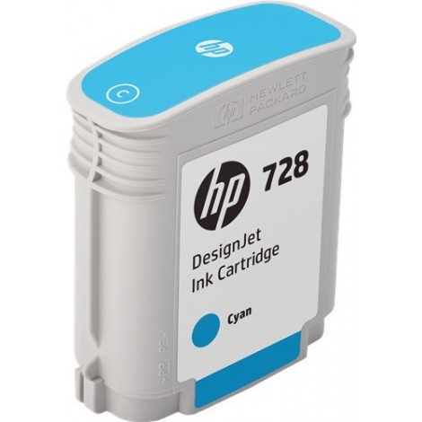 ORIGINAL HP 728 Cyan F9J63A - 40ml