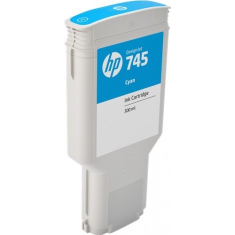 ORIGINAL HP 745 Cyan F9K03A