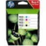 Pack ORIGINAL HP 903XL Noir + Cyan + Magenta + Jaune 3HZ51AE - 1x 21.5ml et 3x 9.5ml - 4x 825 pages