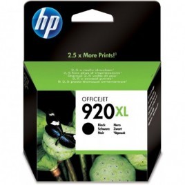 ORIGINAL HP 920 XL Noir CD975AE - 32ml - 1.200 pages