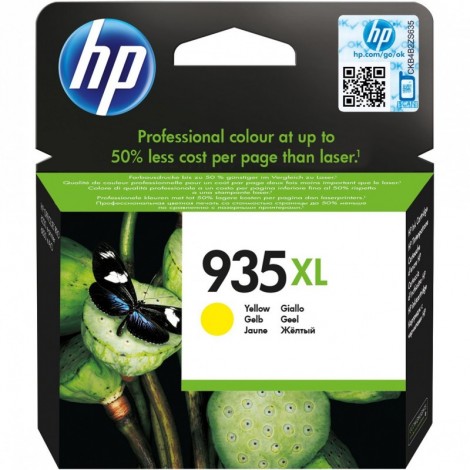 ORIGINAL HP 935XL Jaune C2P26AE - 825 pages