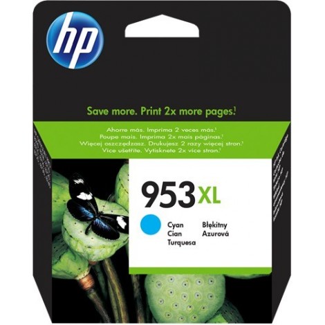 ORIGINAL HP 953 XL Cyan F6U16AE - 1 600 pages